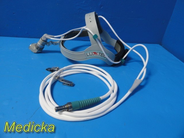 Integra Luxtec 9300XSP Surgical Light Source w/ Headlight & Fier Cable ~ 39207