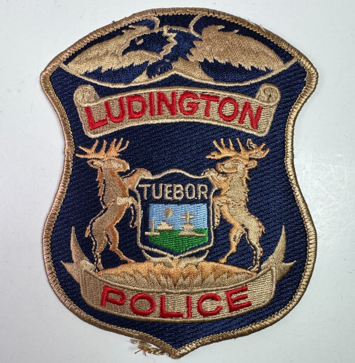 Ludington Police Michigan MI Patch AA4