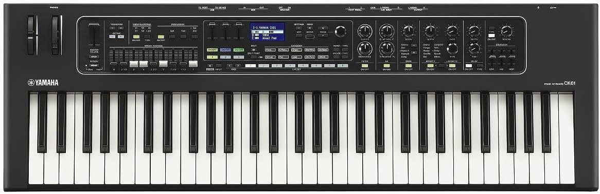 YAMAHA CK61 Stage Keyboard 61 Keys with Built-in Speakers  Black New