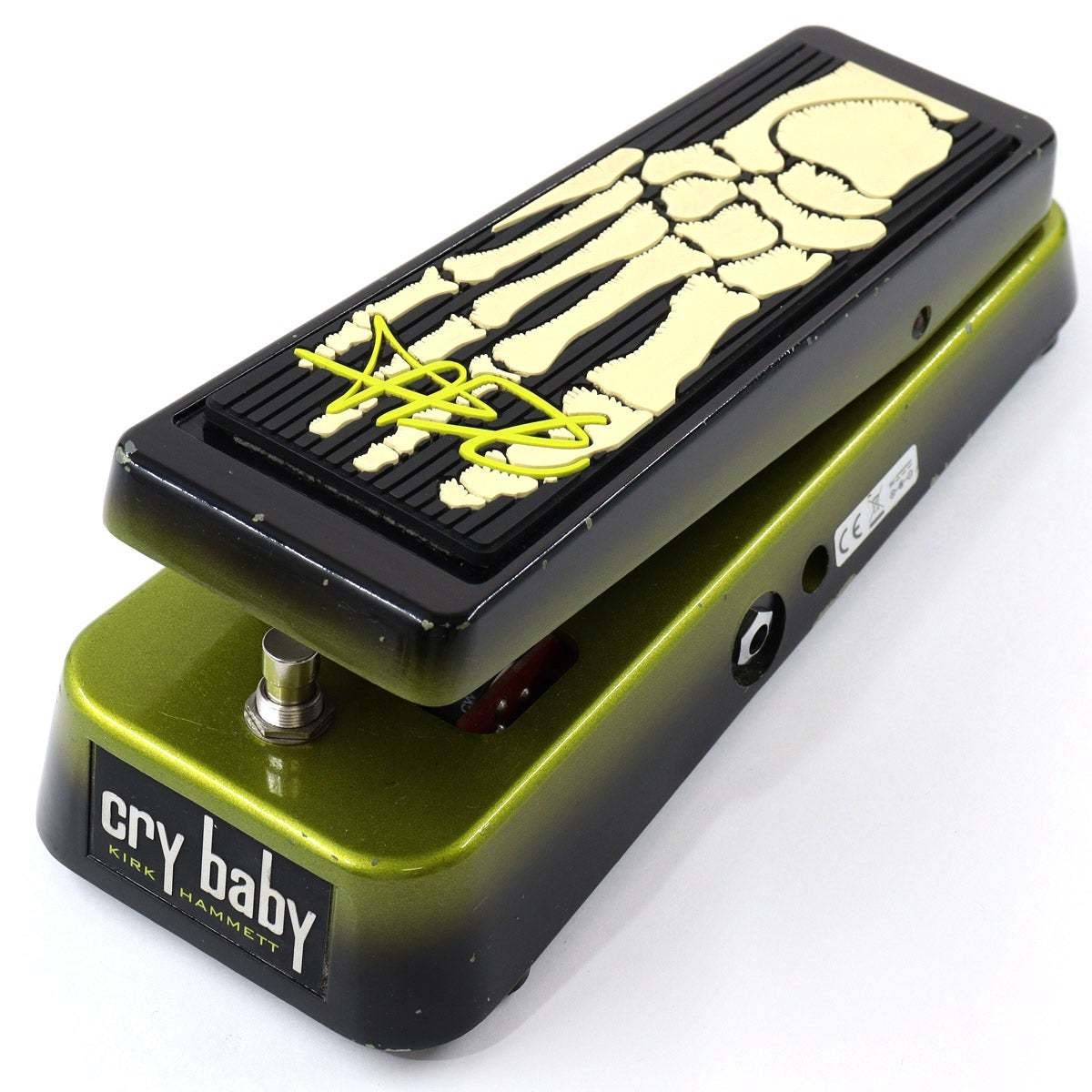 Jim Dunlop Kirk Hammett KH95 Wah Pedal FASEL Coil Used B+ Condition