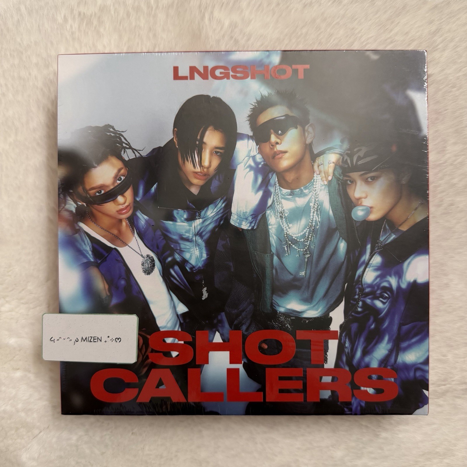 LNGSHOT SHOT CALLERS EP Album STANDARD Ver/CD+Photo Book+3 Poster+4 Card+Sticker