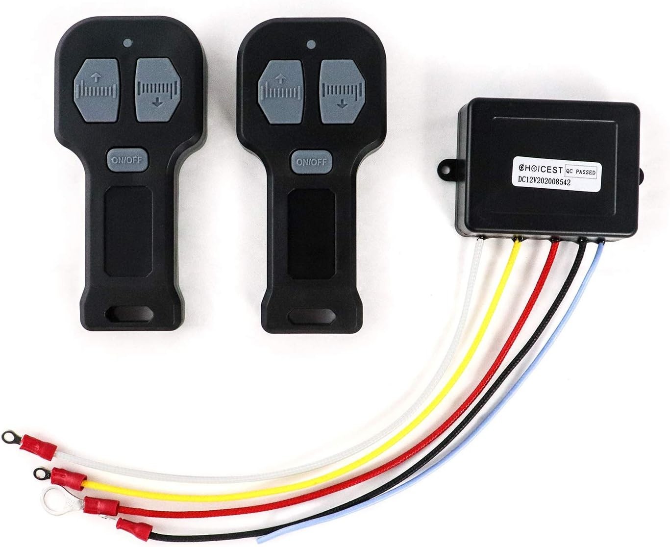 Universal Mini Wireless Winch Remote for Trucks - Protection Included