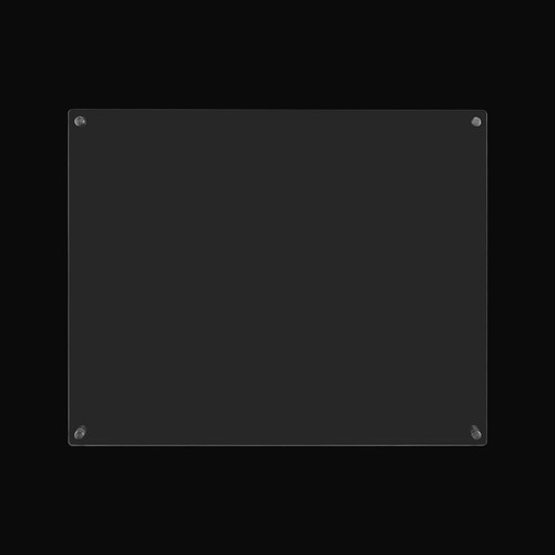 16" x 20" Clear Acrylic Picture Frame Wall Mount Floating Frameless Double Panel