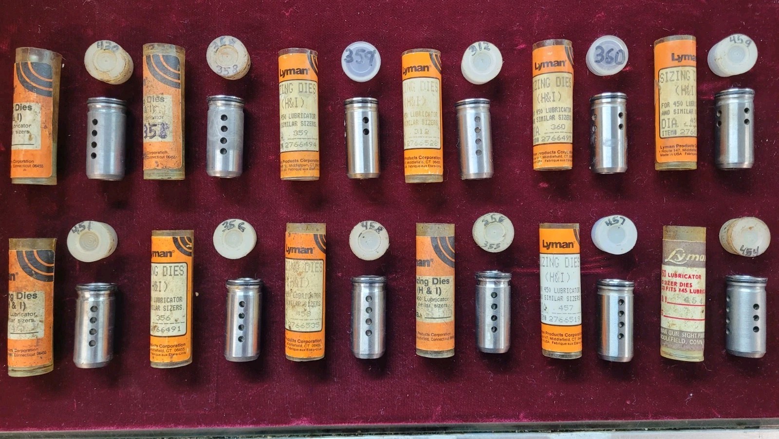 Lyman & RCBS Lube Sizer / Sizing Dies. New & Used Available. Many Sizes!
