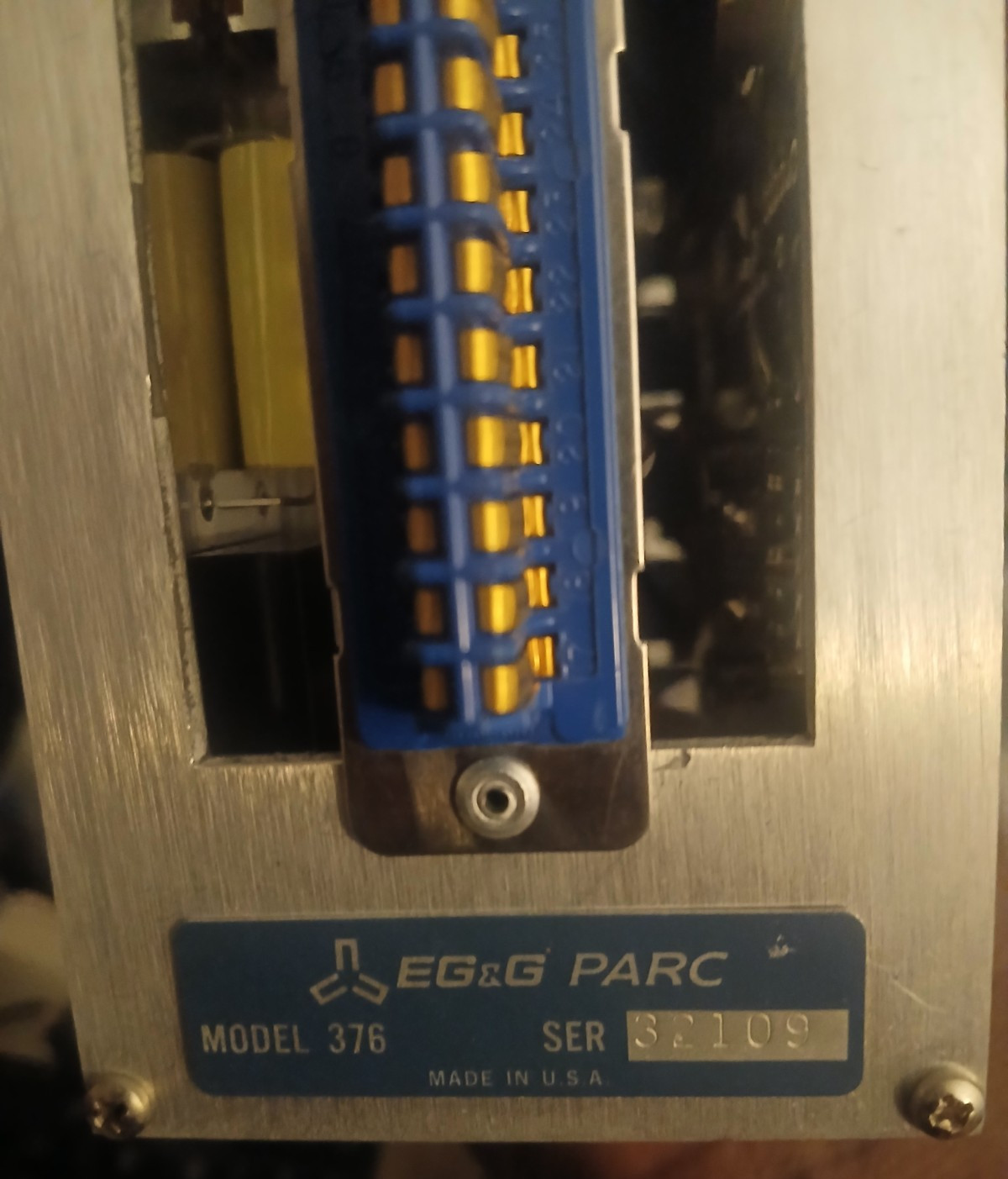 EG&G Princeton Applied Research Model 376 Logarithmic Current Converter Card