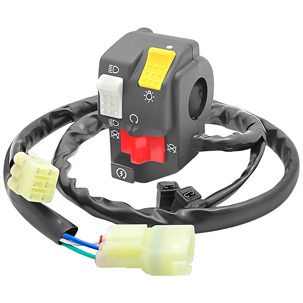 Left Handlebar Switch Start Stop Headlight for 1999-2004 Honda TRX400EX Sportrax