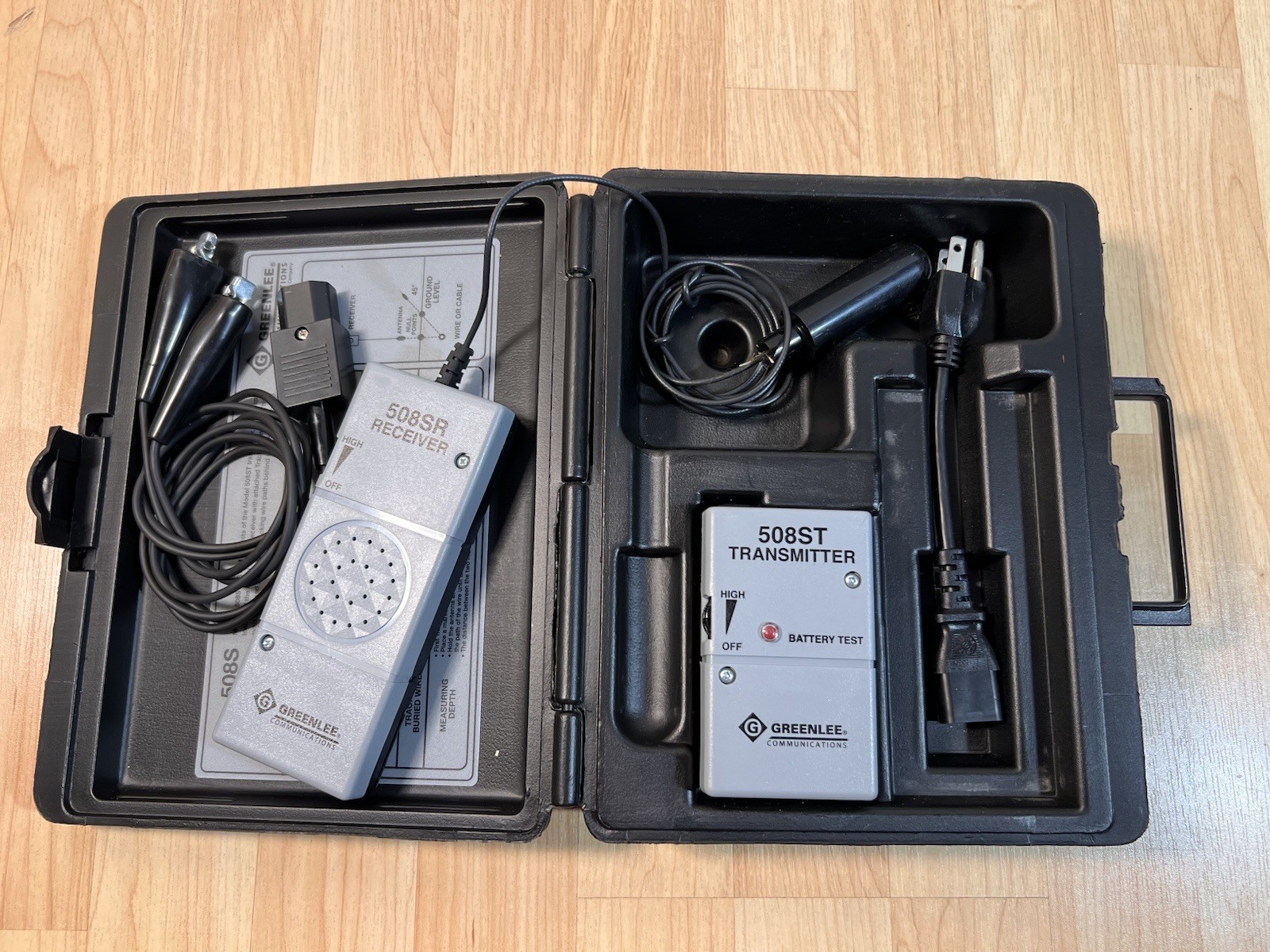 Greenlee 508S Wire Finder Wire Locating System Kit