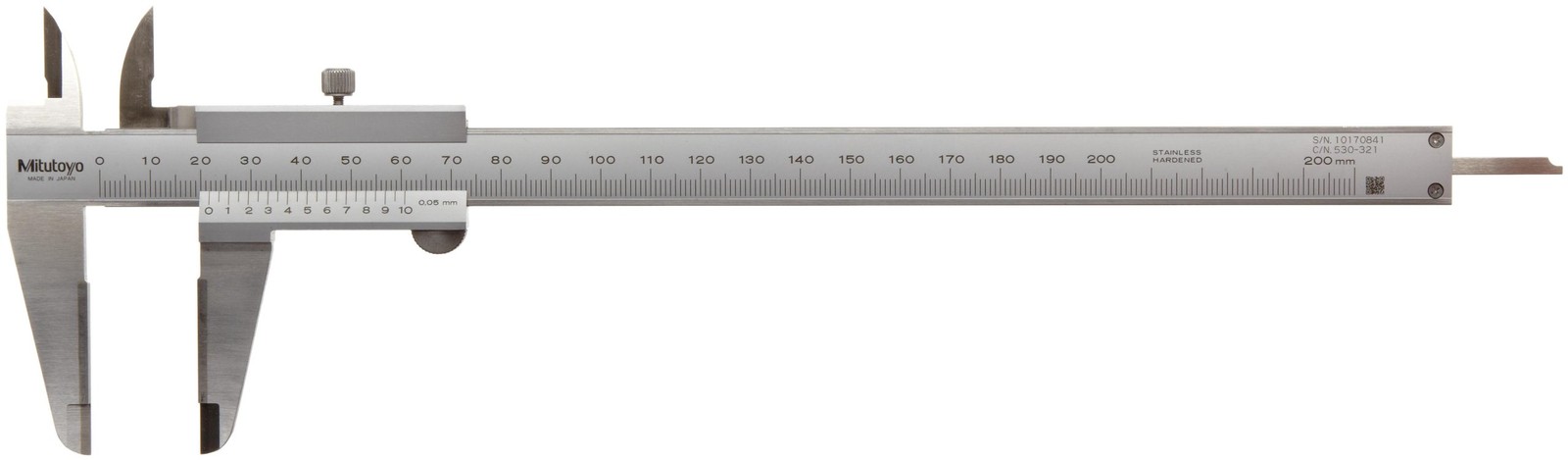 Mitutoyo M-type carbide caliper N20W