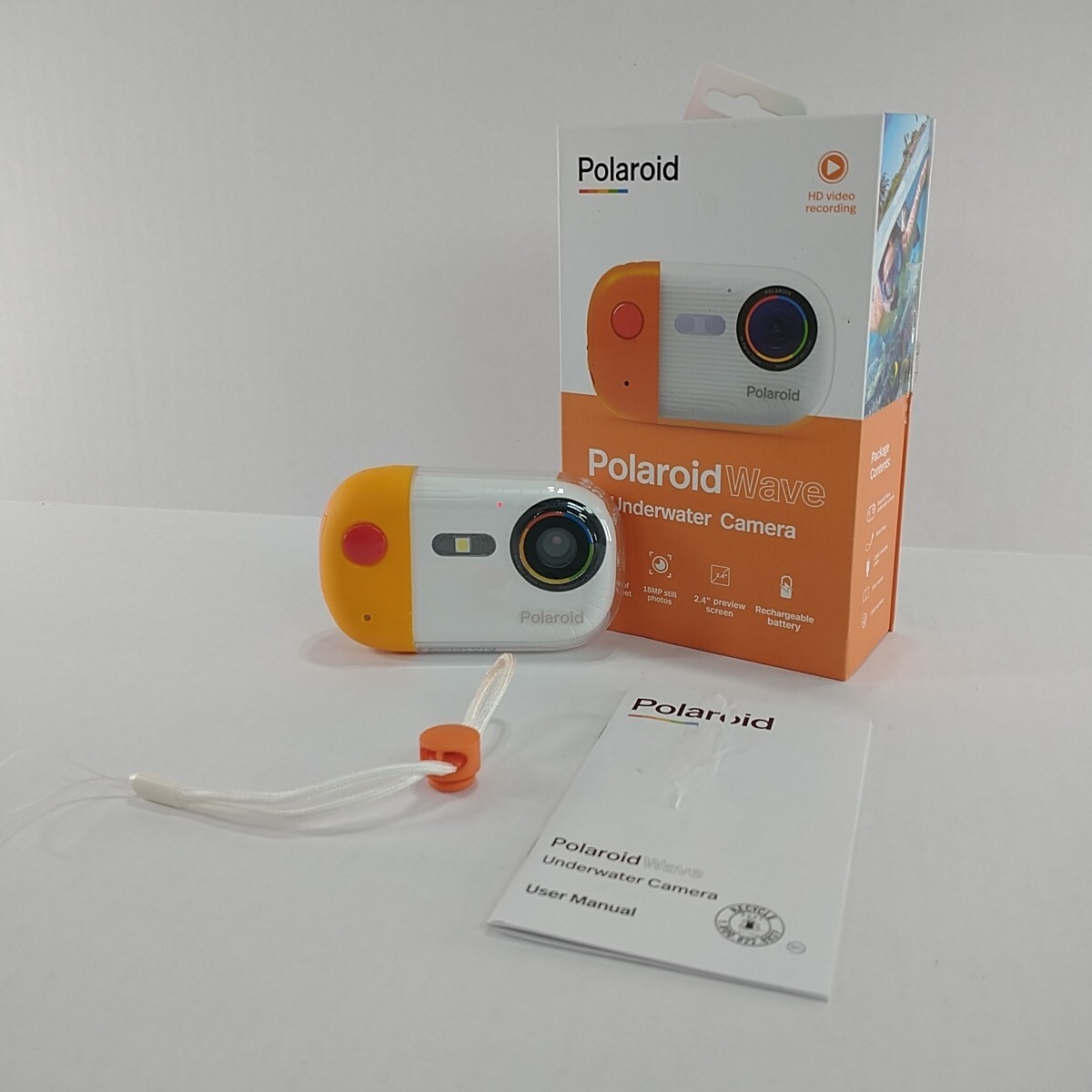 Polaroid Wave Underwater Camera Streaming Camera 4K Video Recording