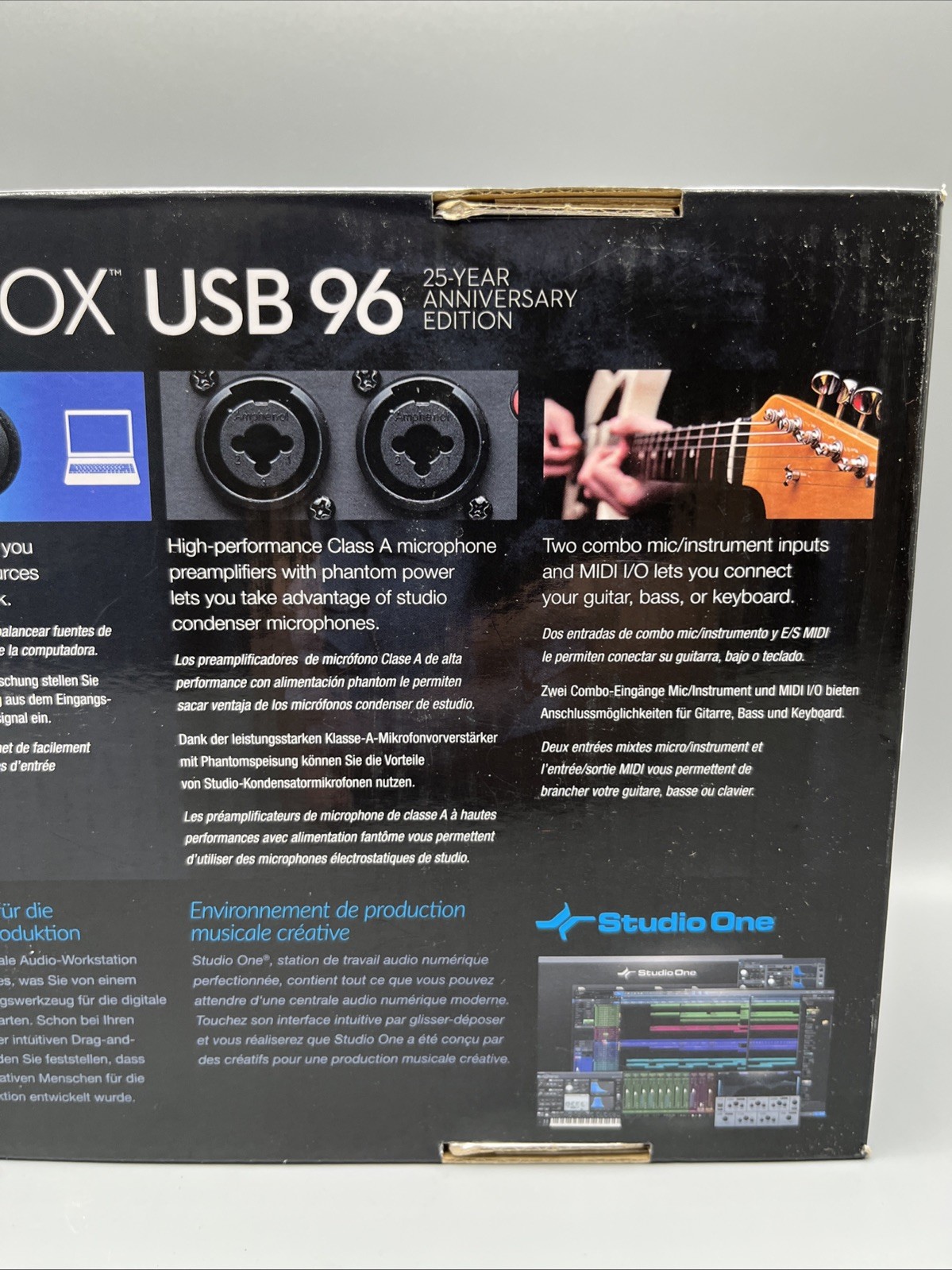 PreSonus AUDIOBOX USB96 USB 96 Audio Interface Studio One - Open Box