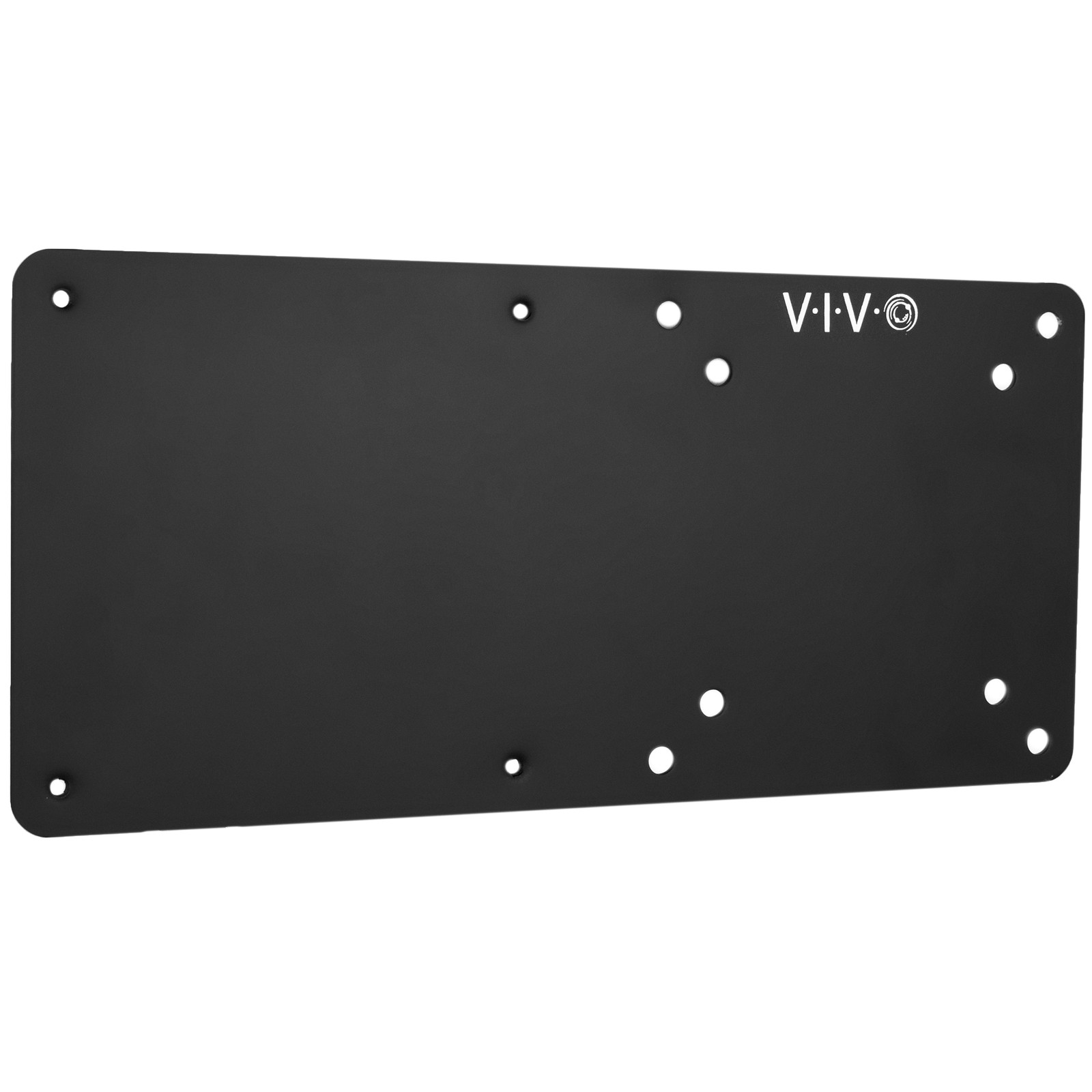 VIVO Black Steel Bracket Back of Monitor VESA Plate Mount Holder for Intel NUC