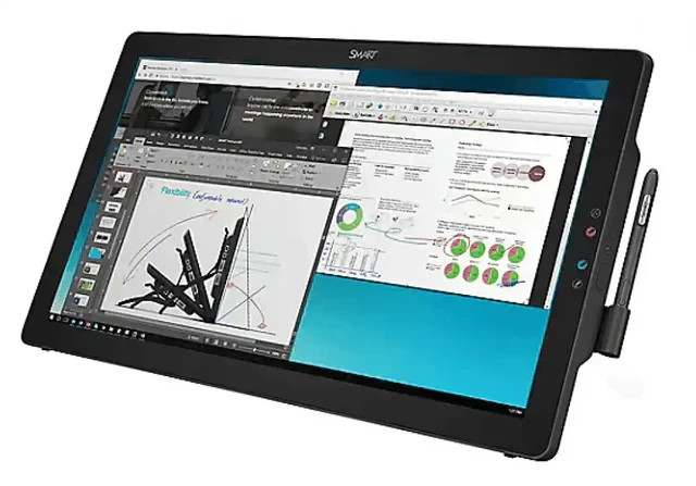 SMART SP624 24" FHD Podium Interactive Pen Display & Adjustable Stand