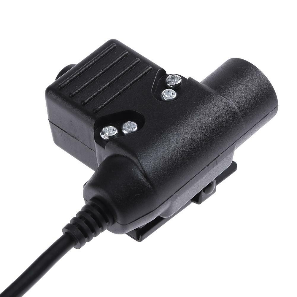U94 PTT Adapter For REAL STEAL RS Headsets For KENWOOD Plug Replace Parts