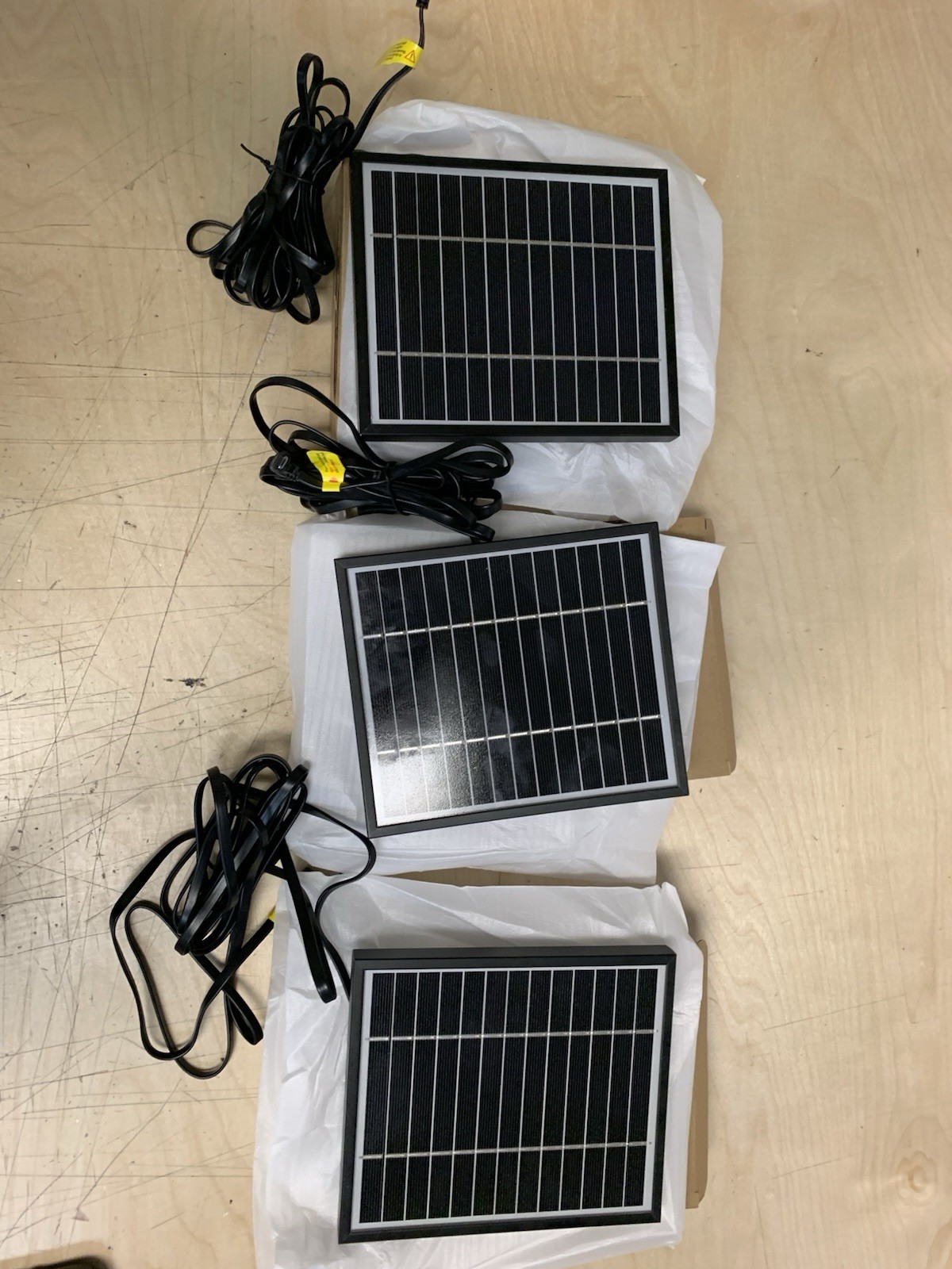 3 Pack iTODOS Solar Panel Works for Arlo Pro3 ,Camera,11.8feet Power Cable