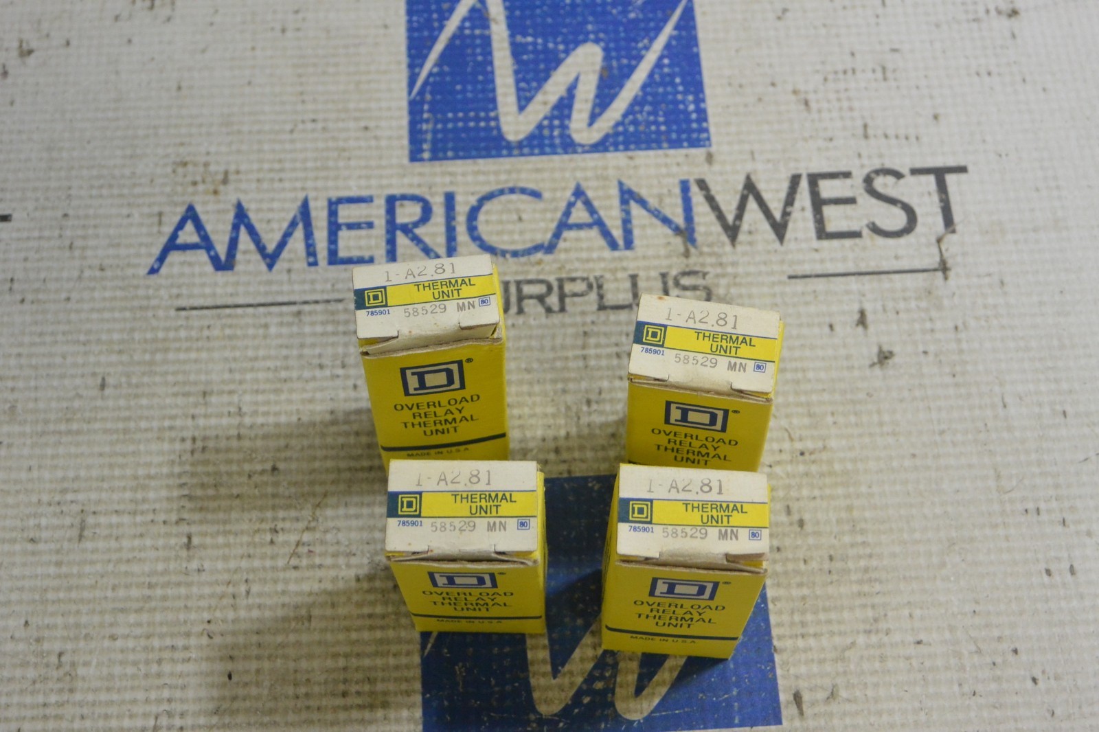 1-A281 Square D Overload Relay Thermal Unit NEW