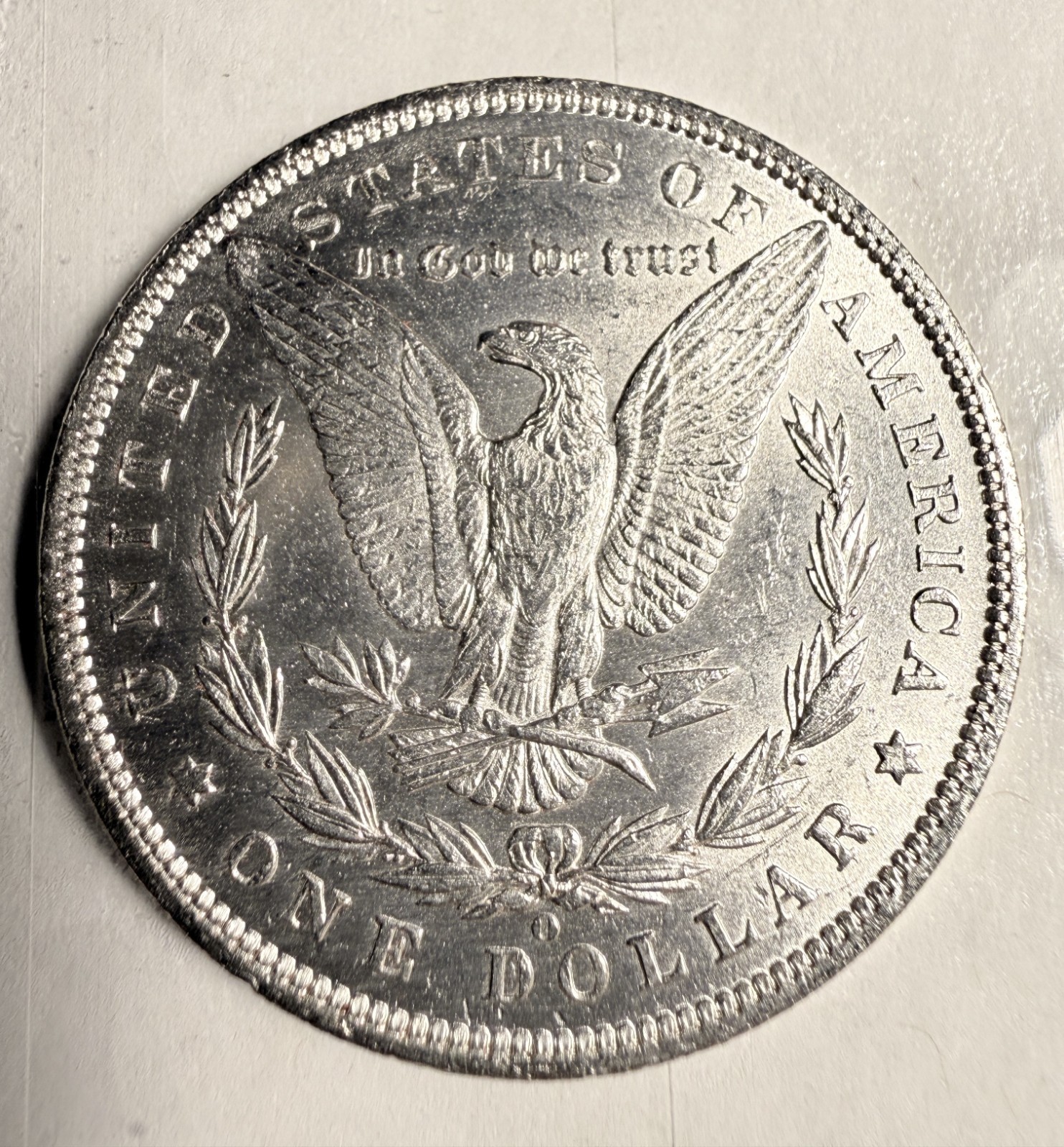 1887-O Morgan Silver Dollar, Nice Uncirculated. (20150)