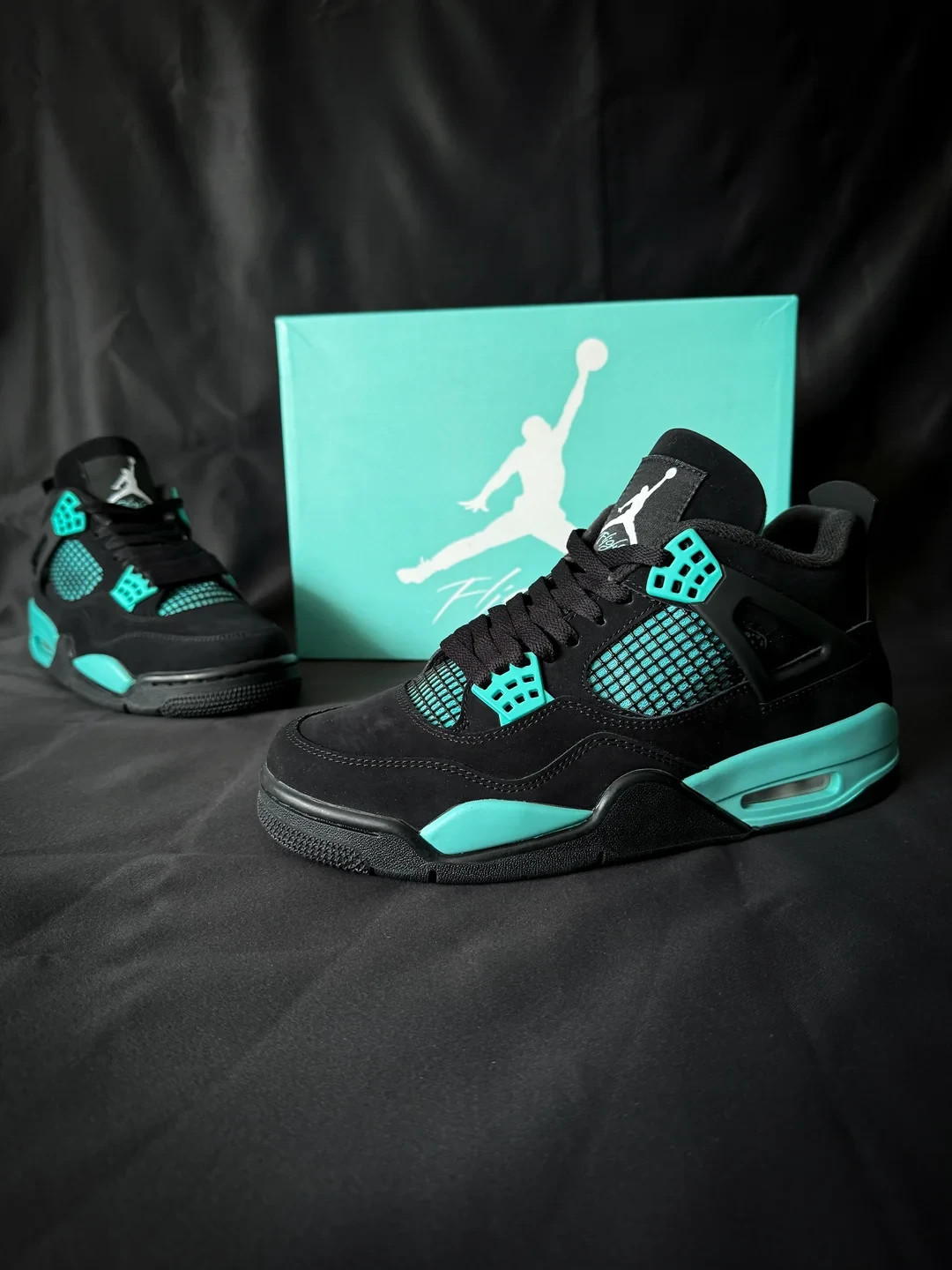 Size US 7-12  Jordan 4 Blue Tiffany Thunder (MEN)