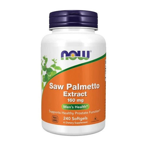 Now Foods, Saw Palmetto Extract, 160 mg, 240 Softgels