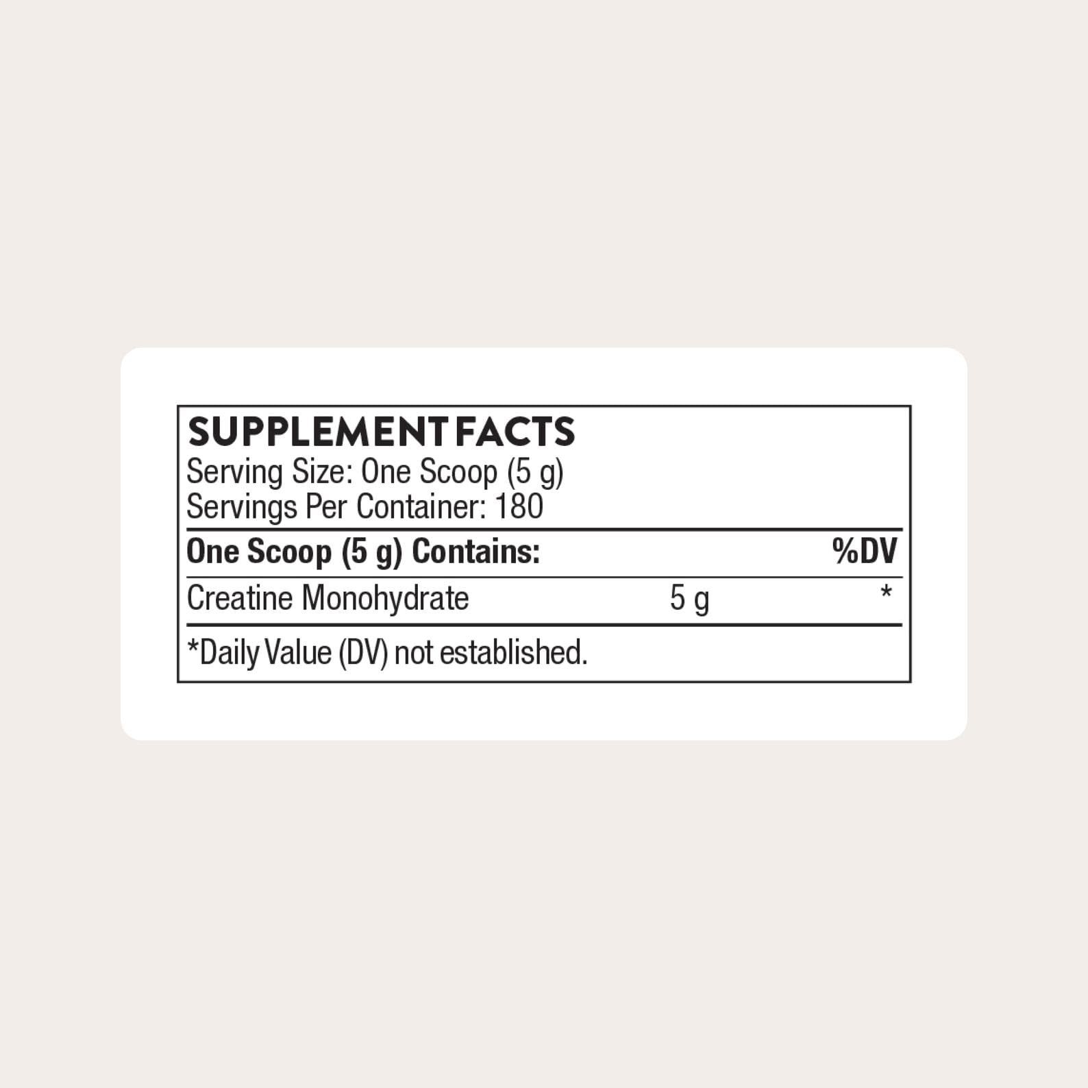 Micronized Creatine Monohydrate Powder - Muscle & Cognitive Support - Unflavored