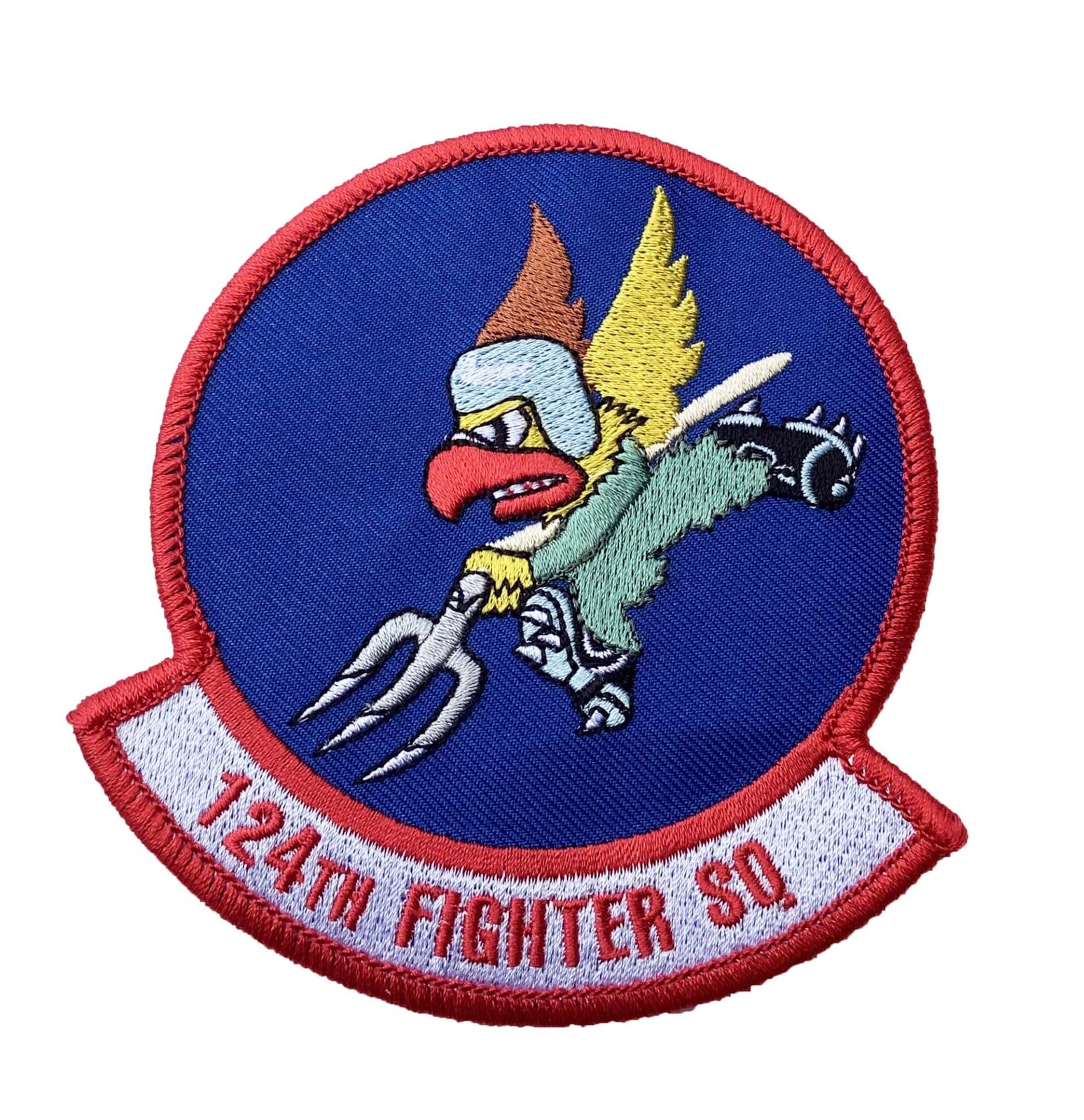 124TH FIGHTER SQ "Hawkeyes" Patch - Sew On