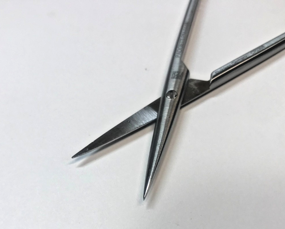 PADGETT PM-0448 Kilner Scissors, Straight with Sharp Tip 4.5" (114 mm)