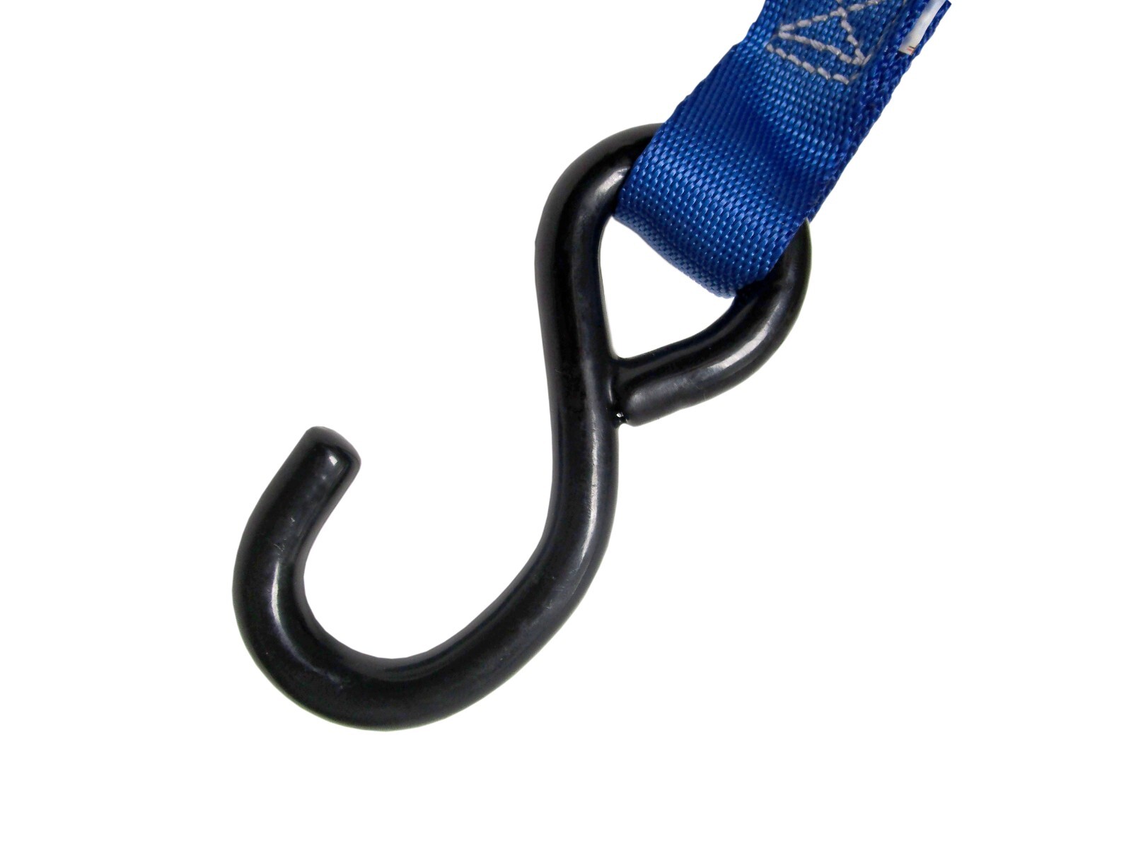 1" x 12' FT Tie Down Strap Ratchet with S Hook for Cargo Transport 2 Pack