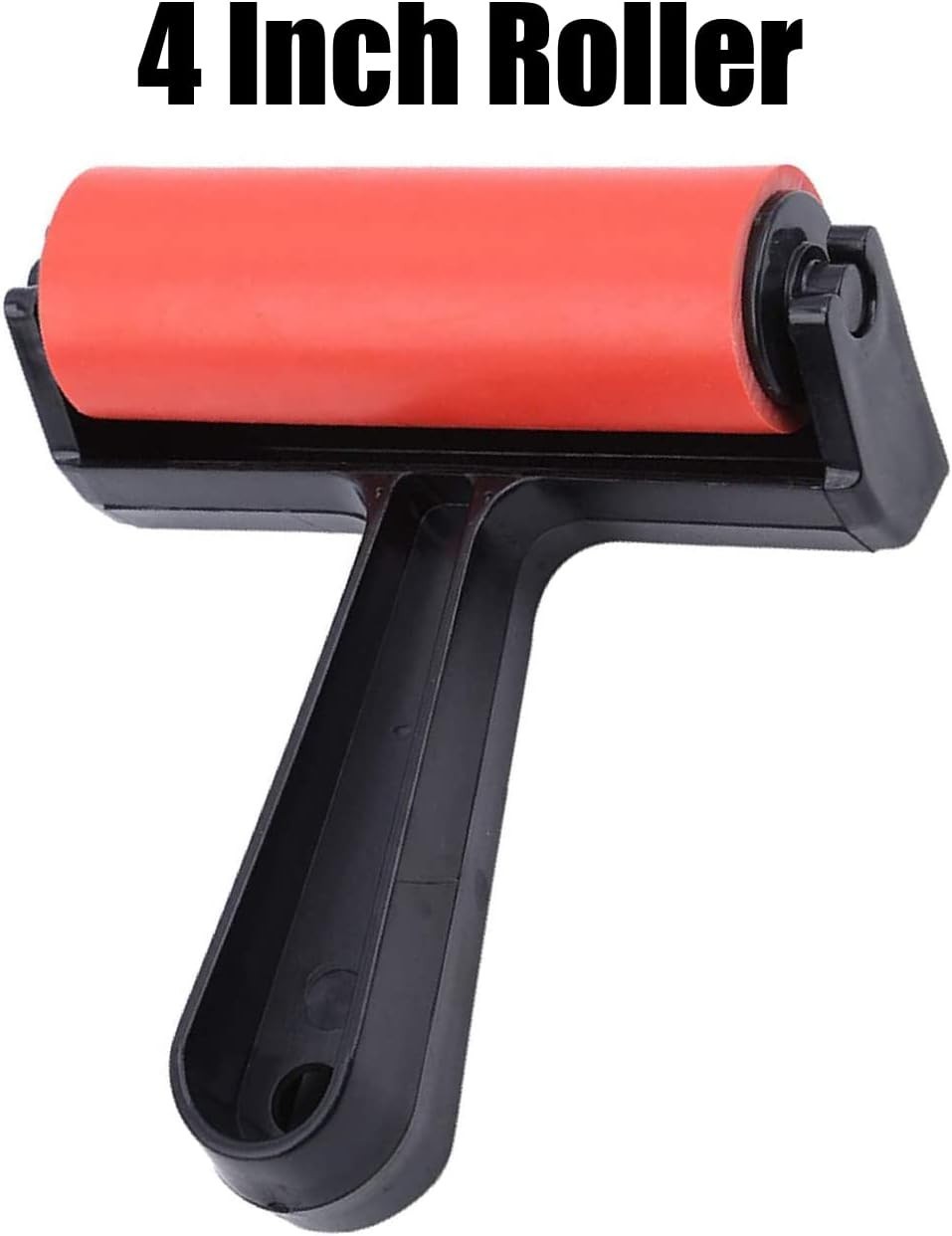 4-Inch Rubber Roller Brayer Tool – Vinyl, Printmaking, Stamping, Cardmaking, ...
