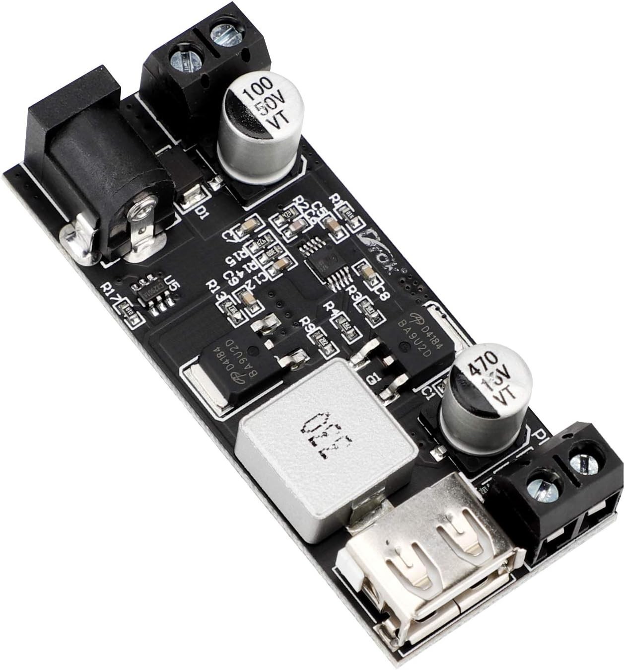 Synchronous Rectification Buck Converter 12V to 5V - High Efficiency Module