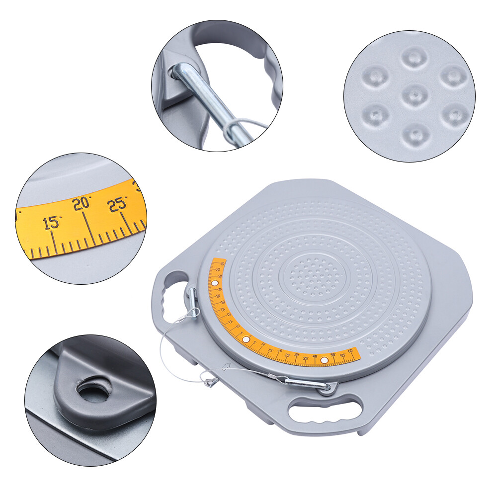 2*Wheel Turntable 360° Rotation Plates Car Front End Wheel Alignment System