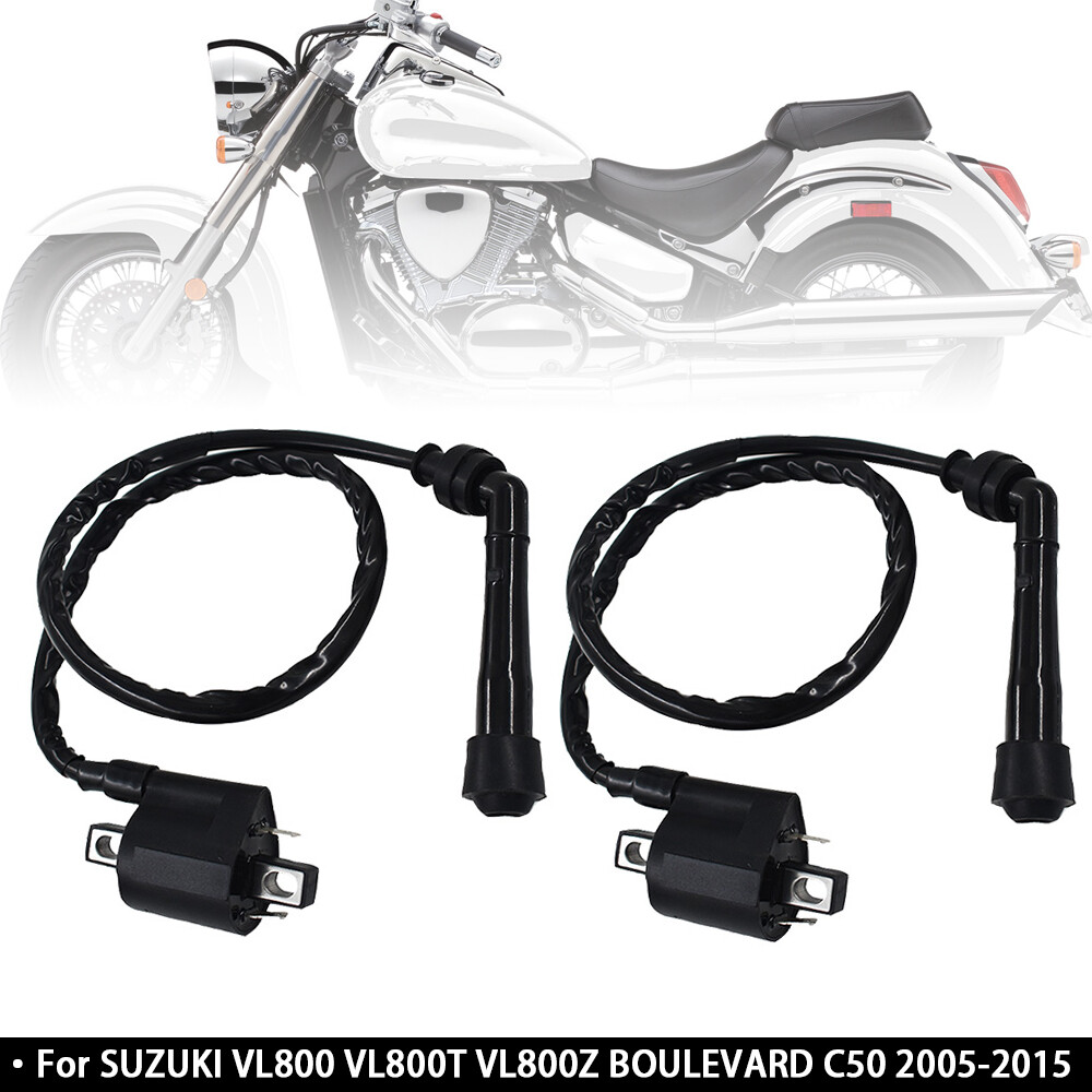 FOR SUZUKI VL800 VL800T VL800Z BOULEVARD C50 2005-2015 2pcs IGNITION COILS