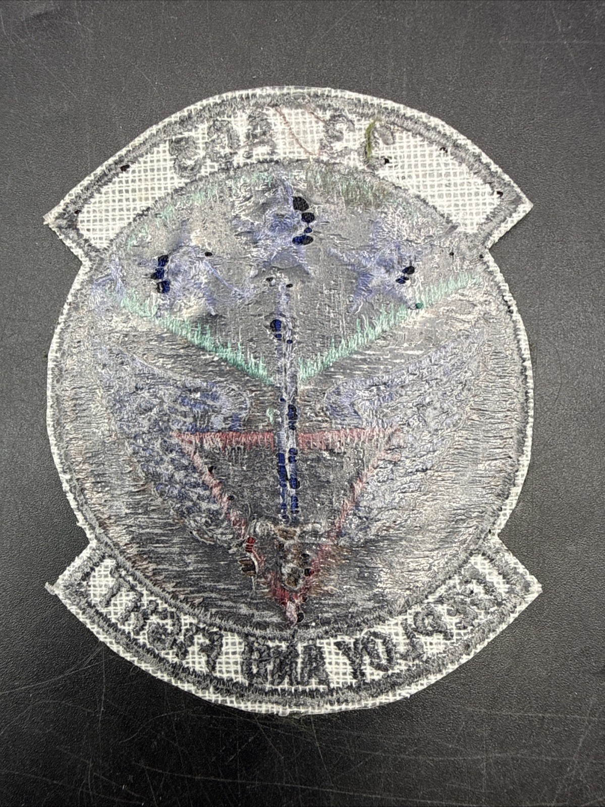 Vtg 33 AGS AIRCRAFT GENERATION SQUADRON DEPLOY & FIGHT Air Force Patch