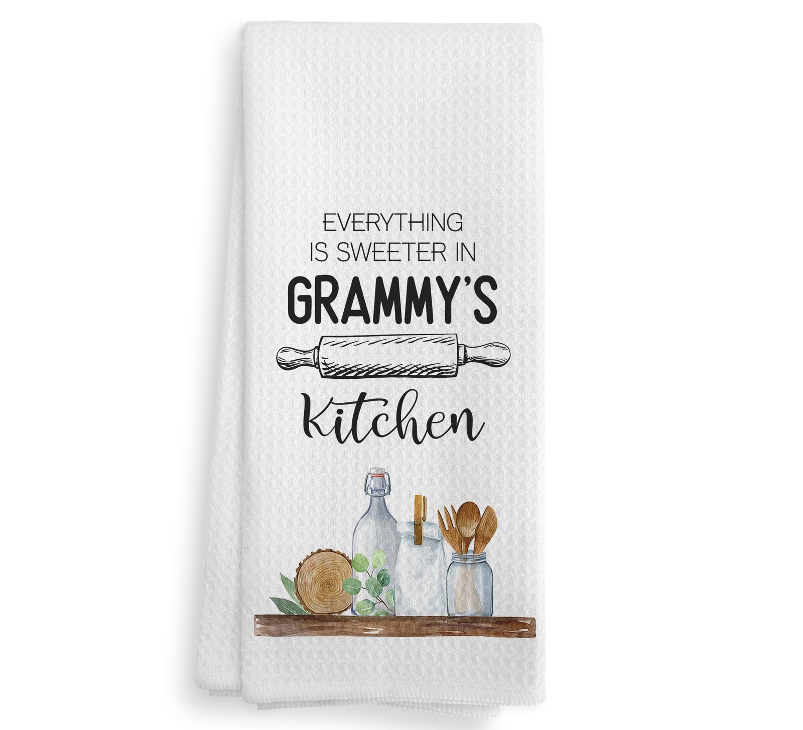Grammy's Kitchen Themed Dishcloths 16x24" Gift for Women Mother's Day