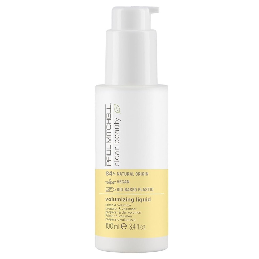 Paul Mitchell Clean Beauty Volumizing Liquid, Prime & Volumize - 3.4oz