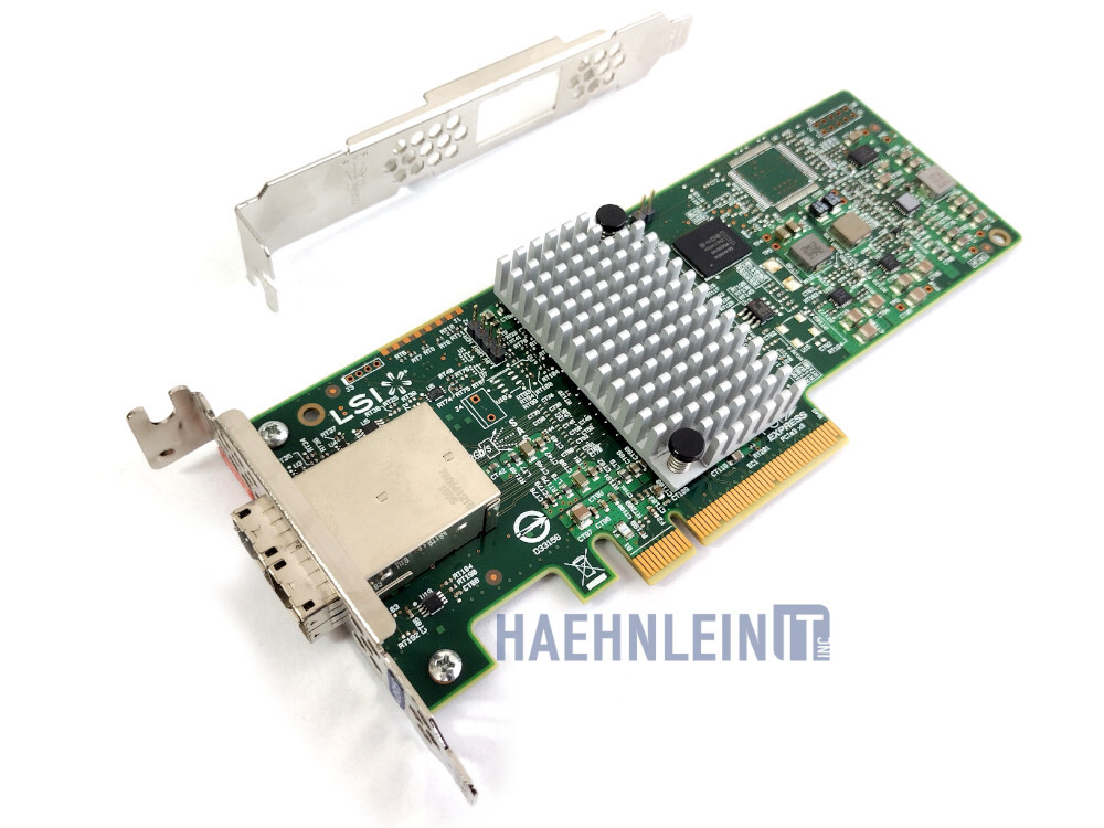 Broadcom LSI 9300-8e SATA / SAS HBA 8port HBA SFF-8644 12G PCIe x8 IT-Mode exter