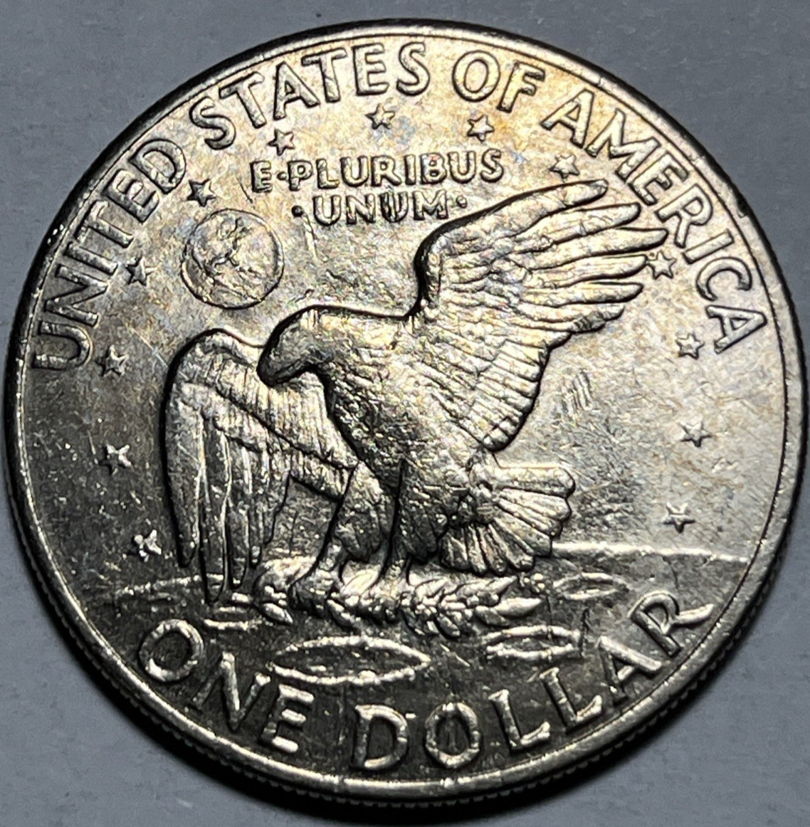 1971 D Eisenhower Dollar Errors Strike Through Grease Die Cracks Many Errors