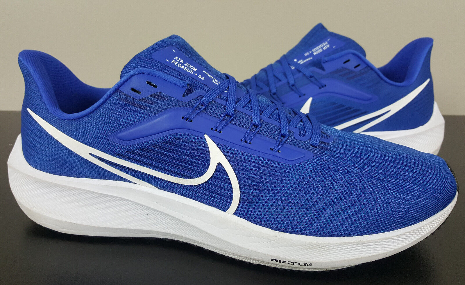 Nike Air Zoom Pegasus 39 TB Game Royal Blue White Black DM0164-402 sz 15 Men's