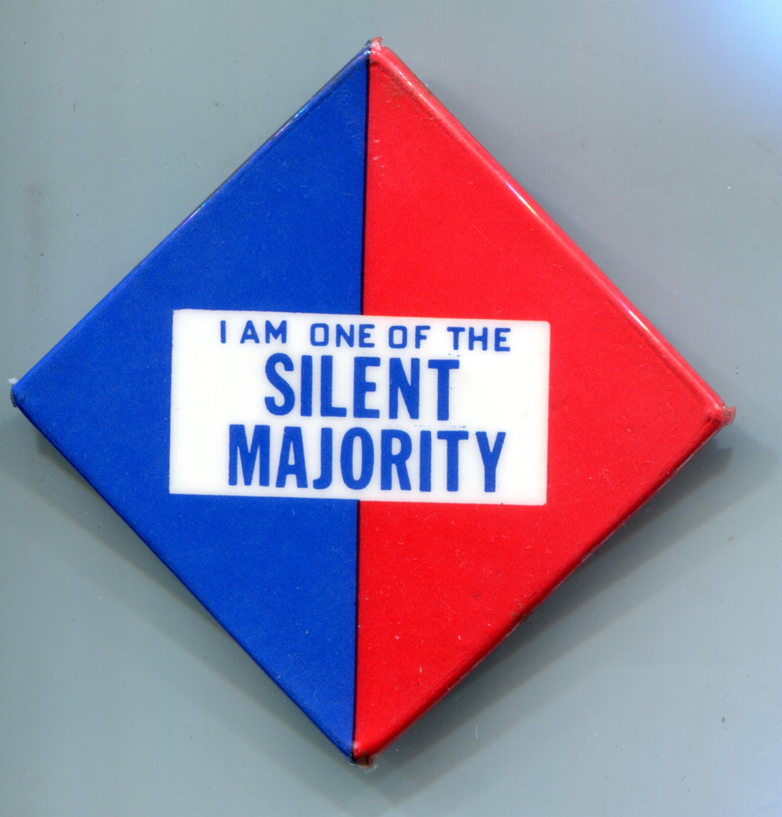 Silent Majority Vintage Pinback Button