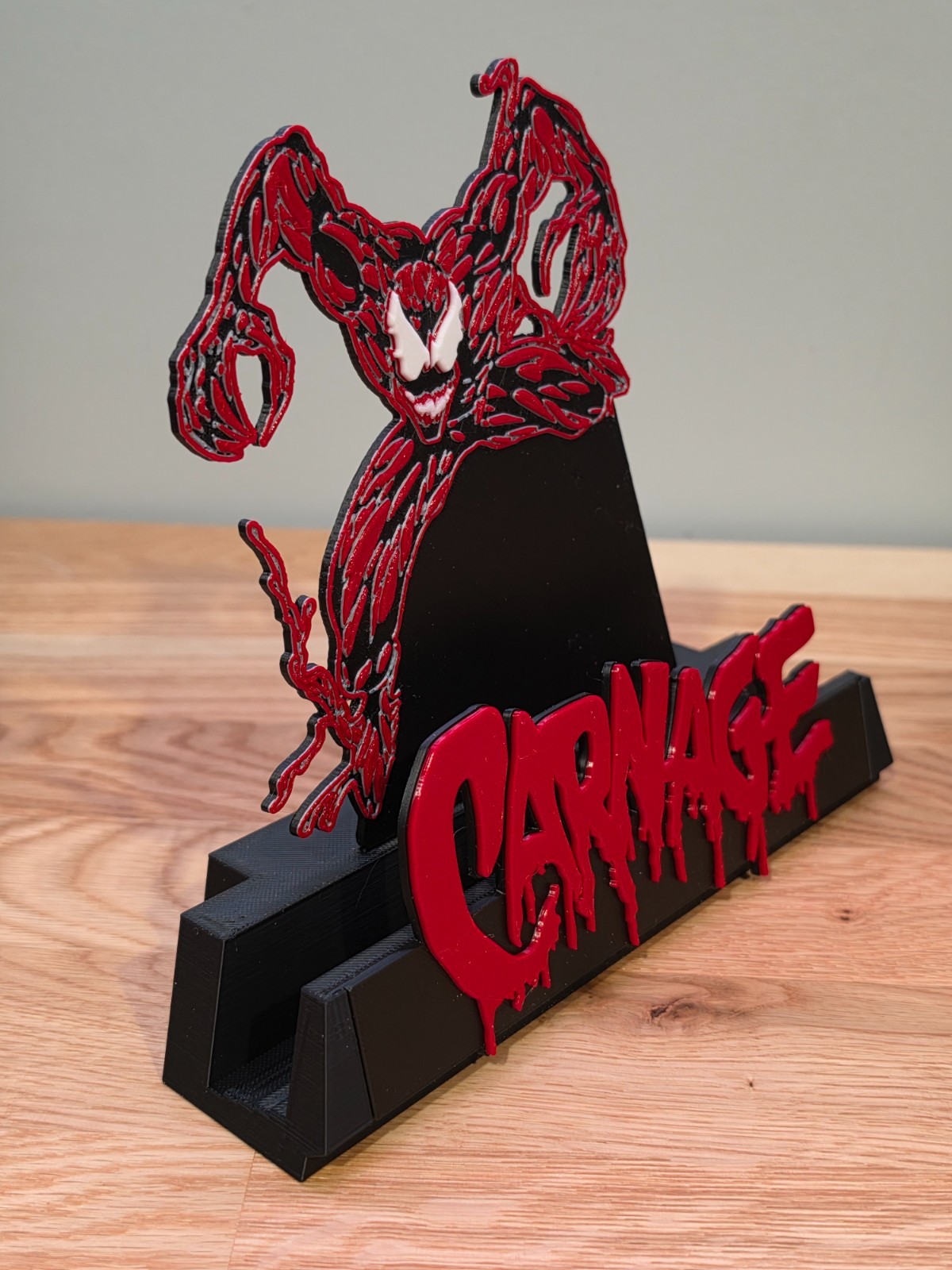 Carnage Comic Book Display Stand for Graded CGC, CBCS, and Non-Graded Comics