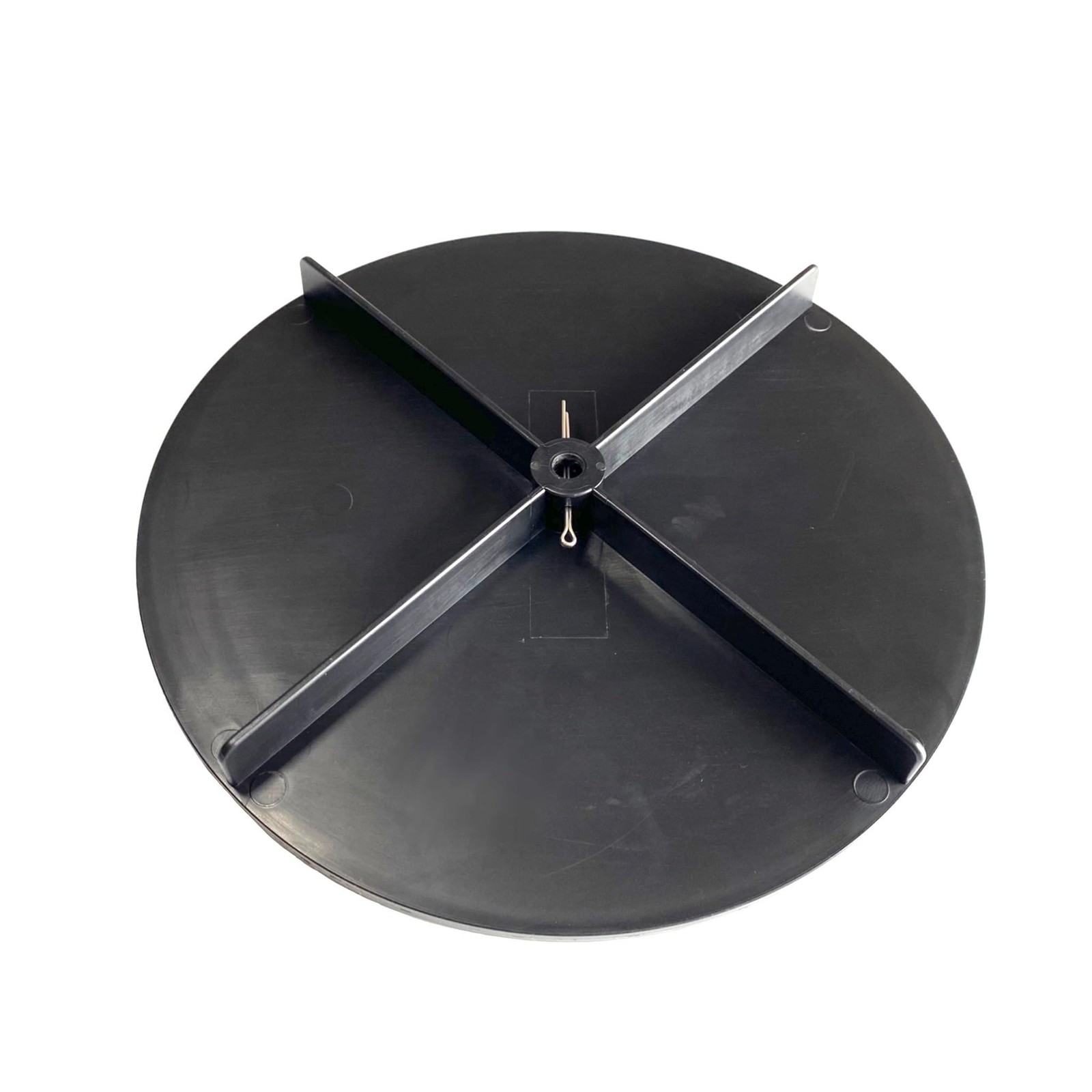 AMBITIONMOTOR 9" ATV Spreader Spinner Disk Replaces Buyers SaltDogg Black