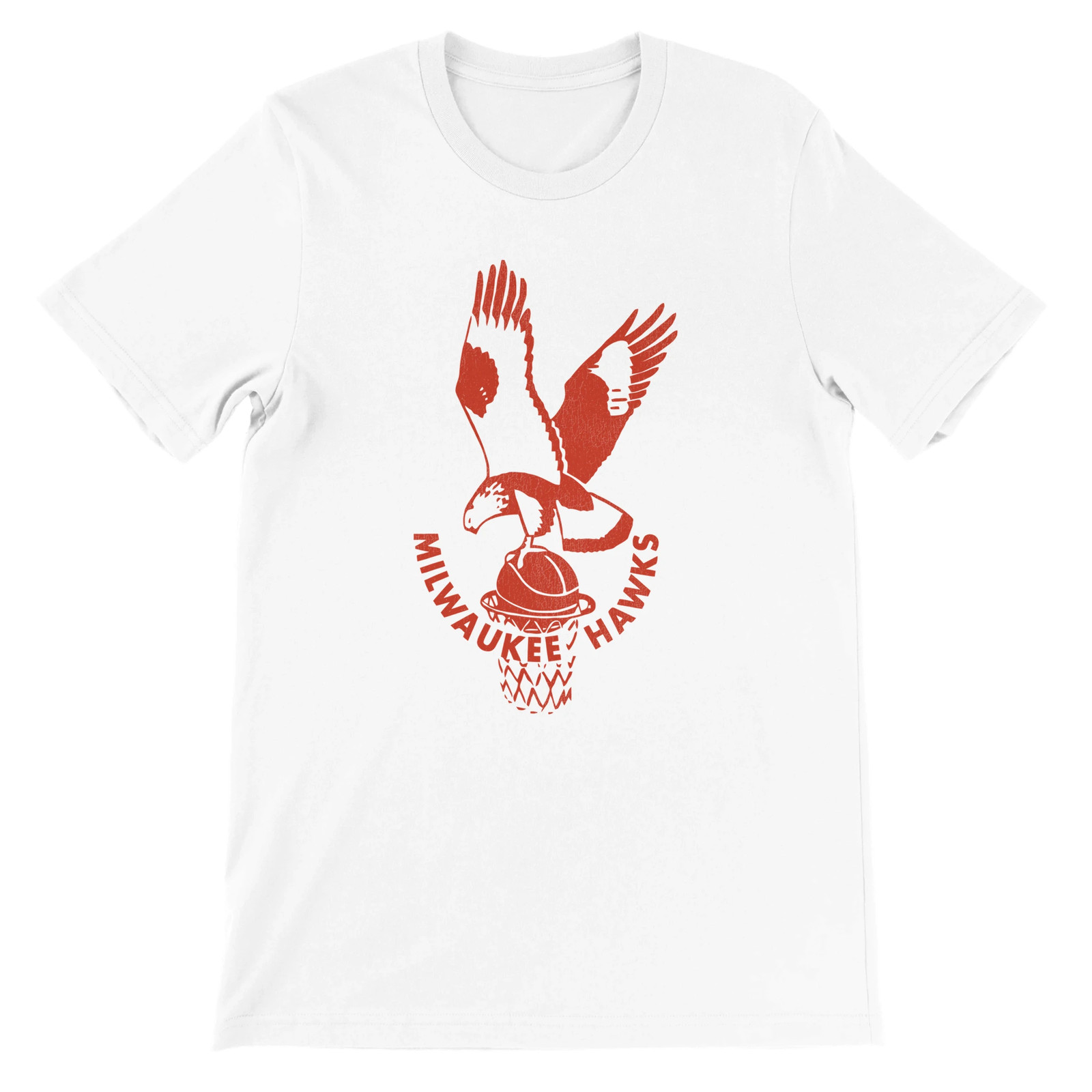 Milwaukee Hawks T-Shirt – Vintage Basketball Team Shirt | Retro Sports Apparel