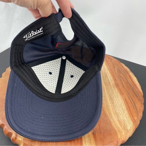 Titleist Tour Ace ProV1 Hat Navy blue snapback cap golf