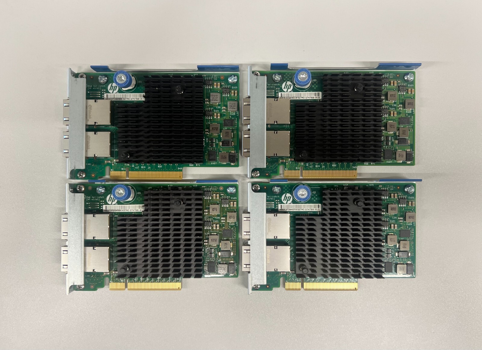 LOT OF 20x 700699-B21 HPE ETHERNET 10GB 2-PORT 561FLR-T ADAPTER 701525-001