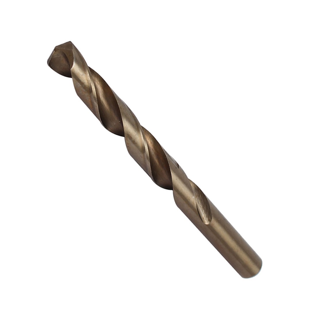 2PCS 10mm Drilling Dia 130mm Length M35 HSS Cobalt Round Shank Twist Drill Bits