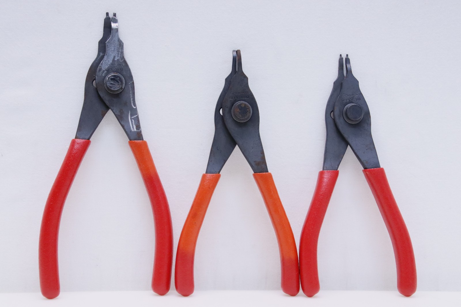 Snap On Tools Convertible Fixed Tip Retaining Ring Pliers SRPC7000, 4700, & 3890