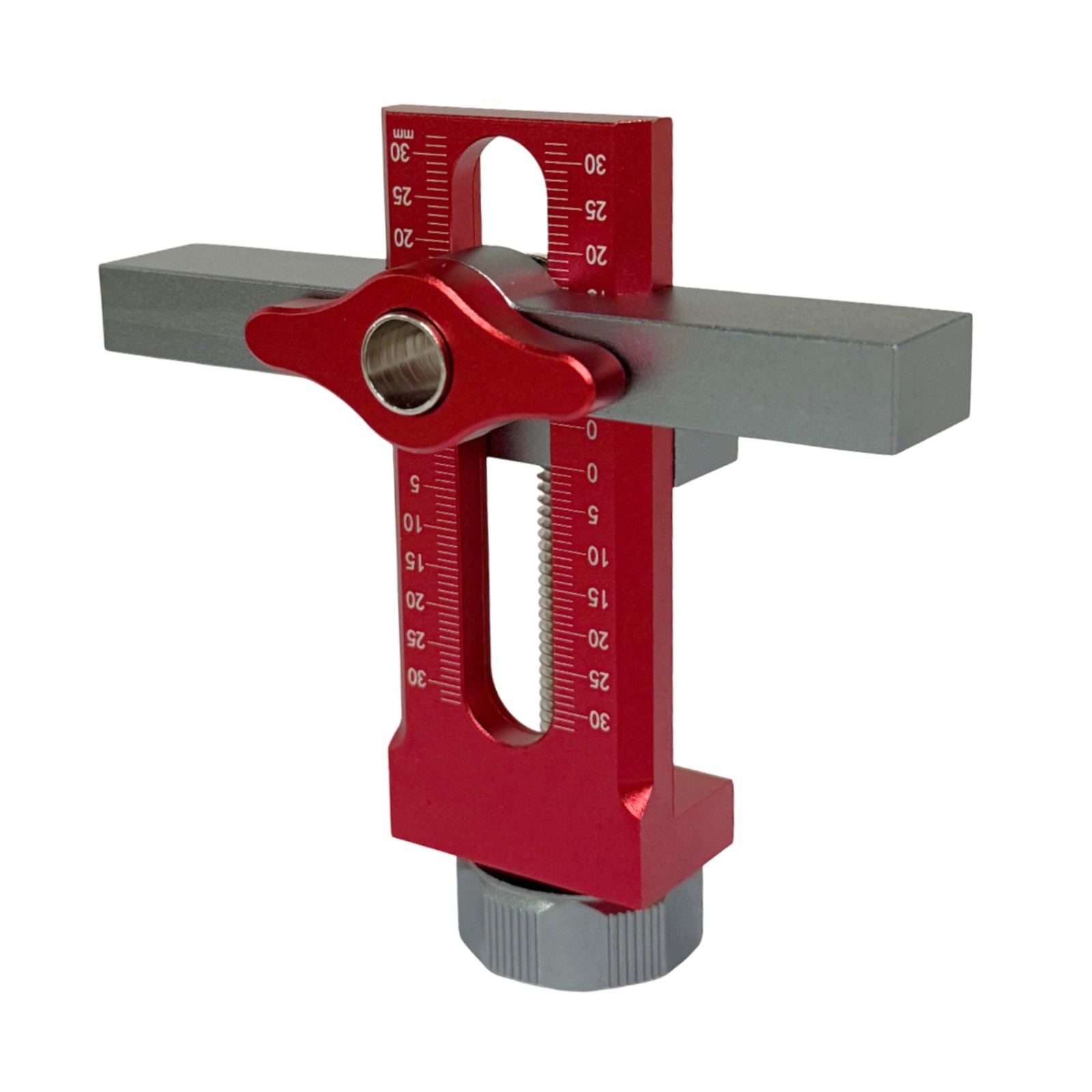 2-in-1 Cabinet Door Installation Jig Push Latch Drill Guide Woodworking Tool