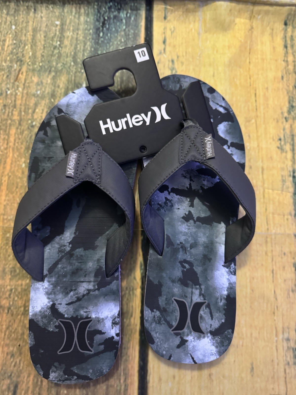 Hurley Flip Flops Mens Size 10