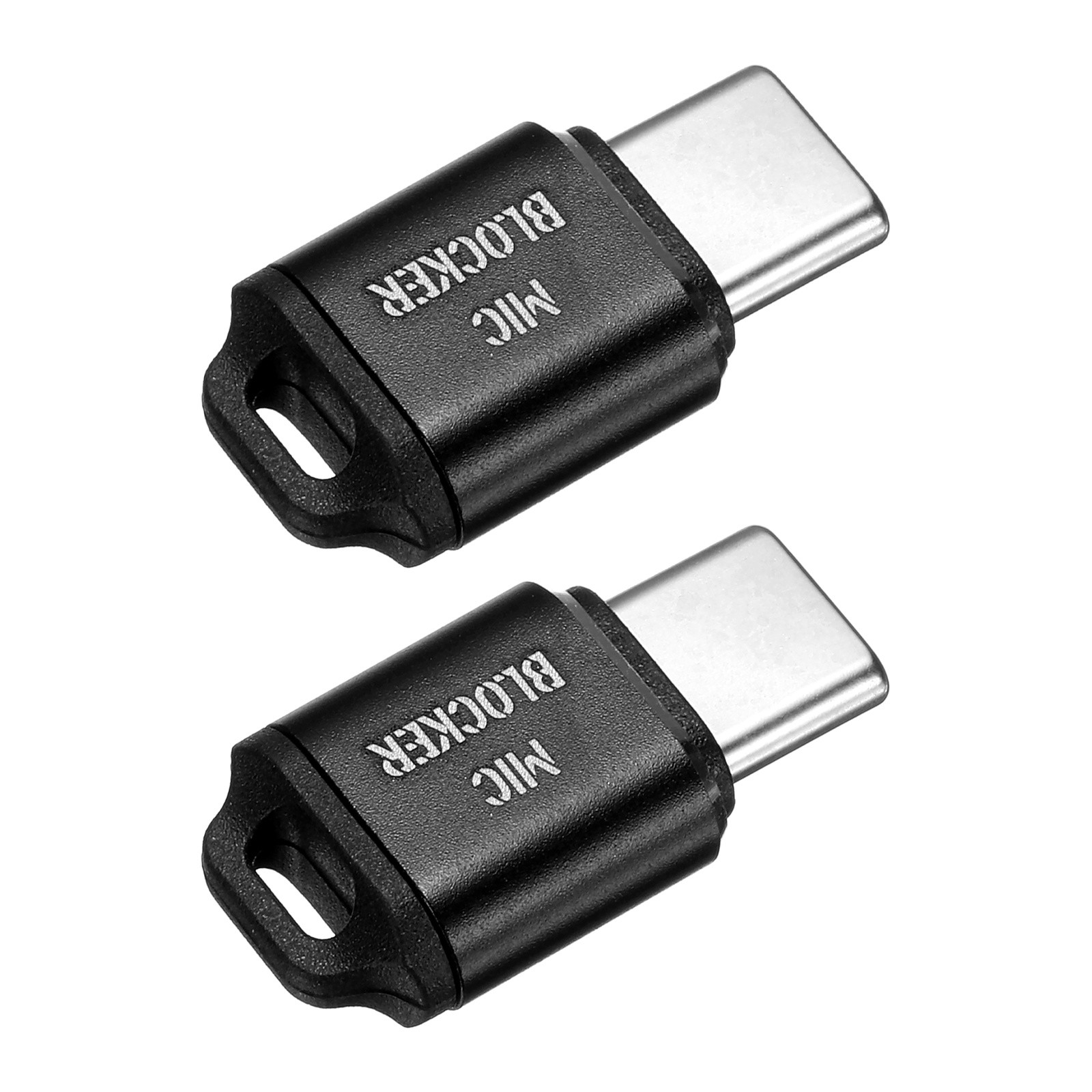 2pcs Microphone Blocker, USB Type C Audio Blocker, Black,US Stock