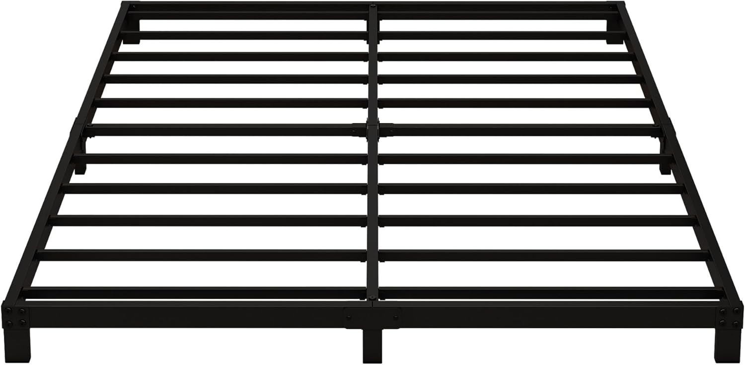 3 Inch Low Twin Bed Frames Heavy Duty Metal Platform No Box Spring Needed Easy