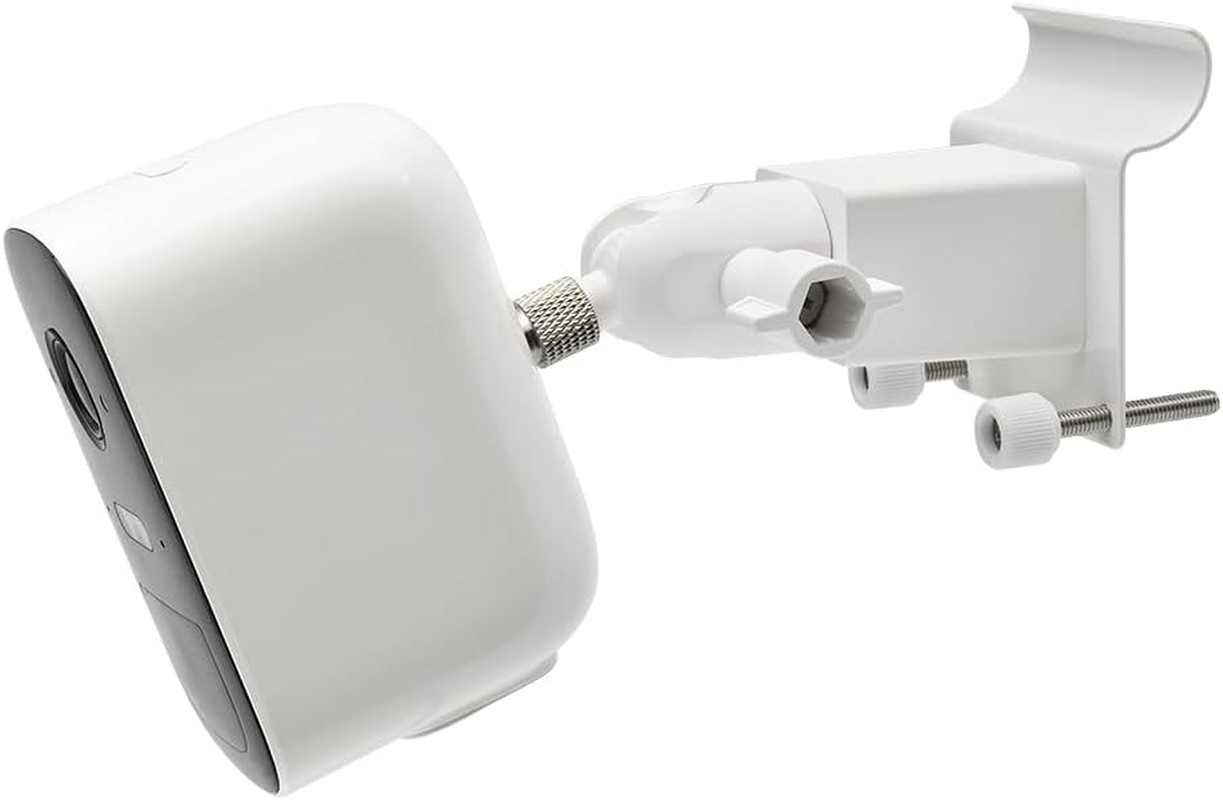 Outdoor Security Camera Vinyl Siding Mount, White | Fits Ring/Blink/Eufy/Arlo...