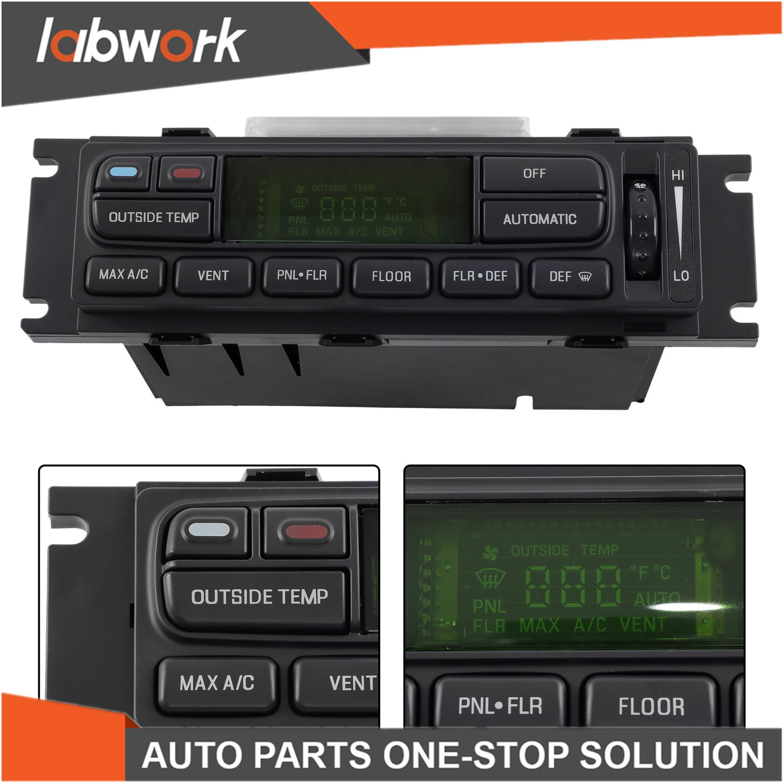 Labwork A/C Climate Control Module with Automatic For Ford F-150 1997-2003